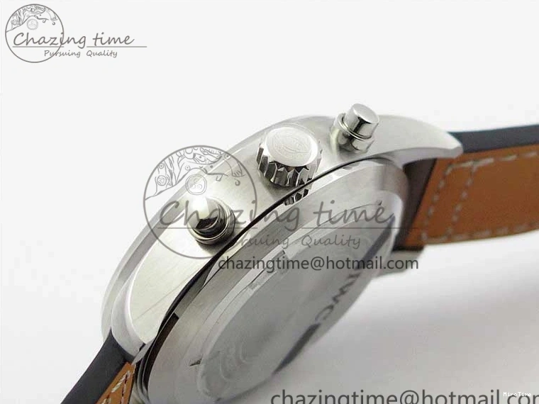 MIROTIME 0103 Pilot Chrono IW377726 ZF 1:1 Best Edition Green Dial on Brown Leather Strap A Trendsetting 7125